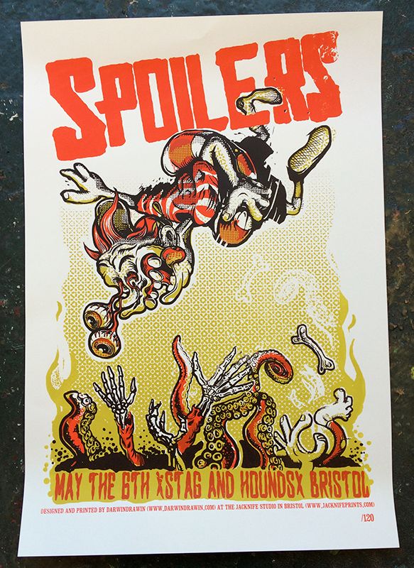Posters serigrafiados edición limitada Jacknife Studio 0