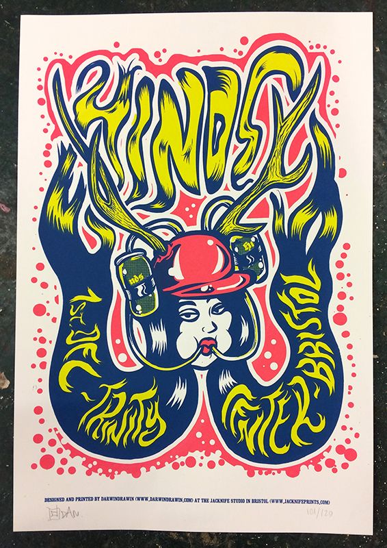 Posters serigrafiados edición limitada Jacknife Studio 3