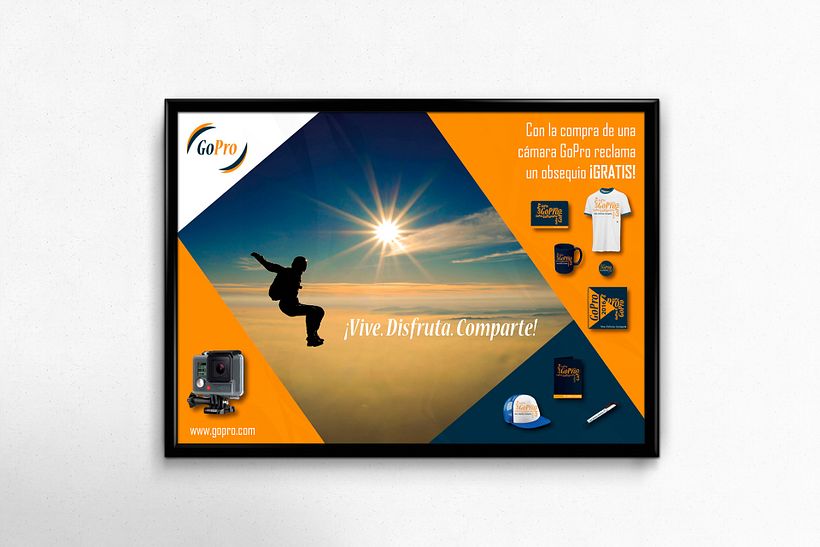 Rediseño Logo GoPro - Poster - Email Marketing 0