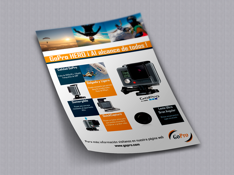 Rediseño Logo GoPro - Poster - Email Marketing 1