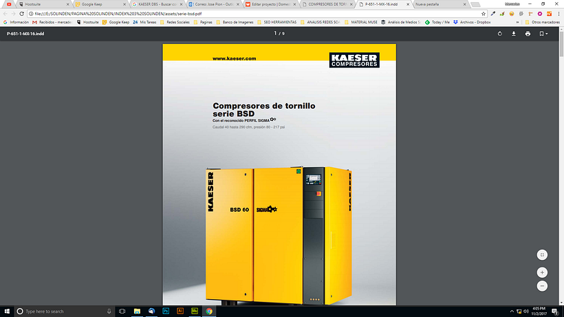 Mi Proyecto del curso: Diseño web responsive con Adobe Muse / Solinden Empresa de R.D 6