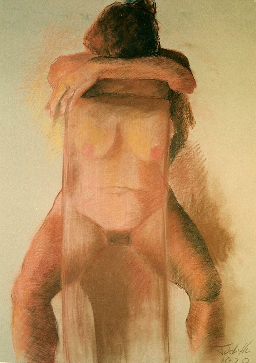 Dibujos a carboncillo y pastel 2