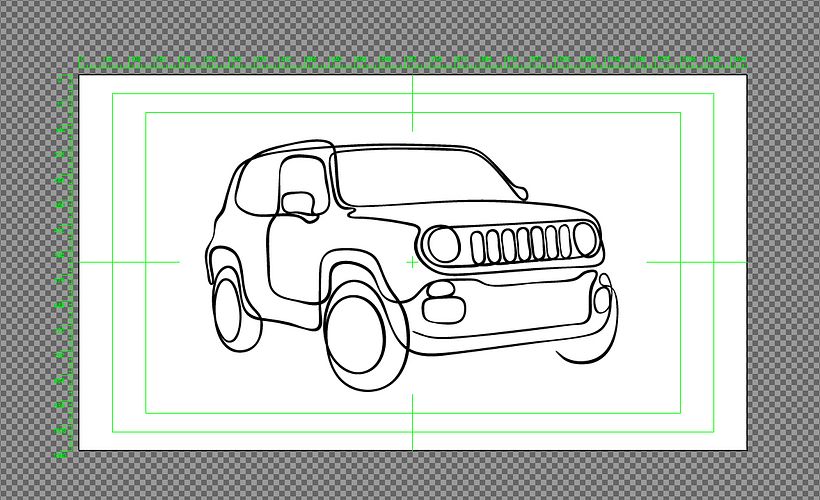 Drawing Jeep 1