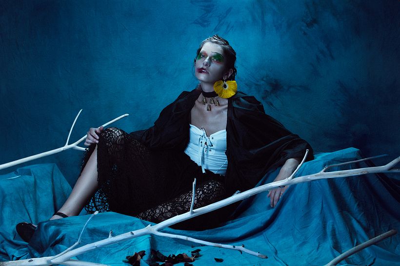 Queen of the Abyss para Flesh Magazine 16