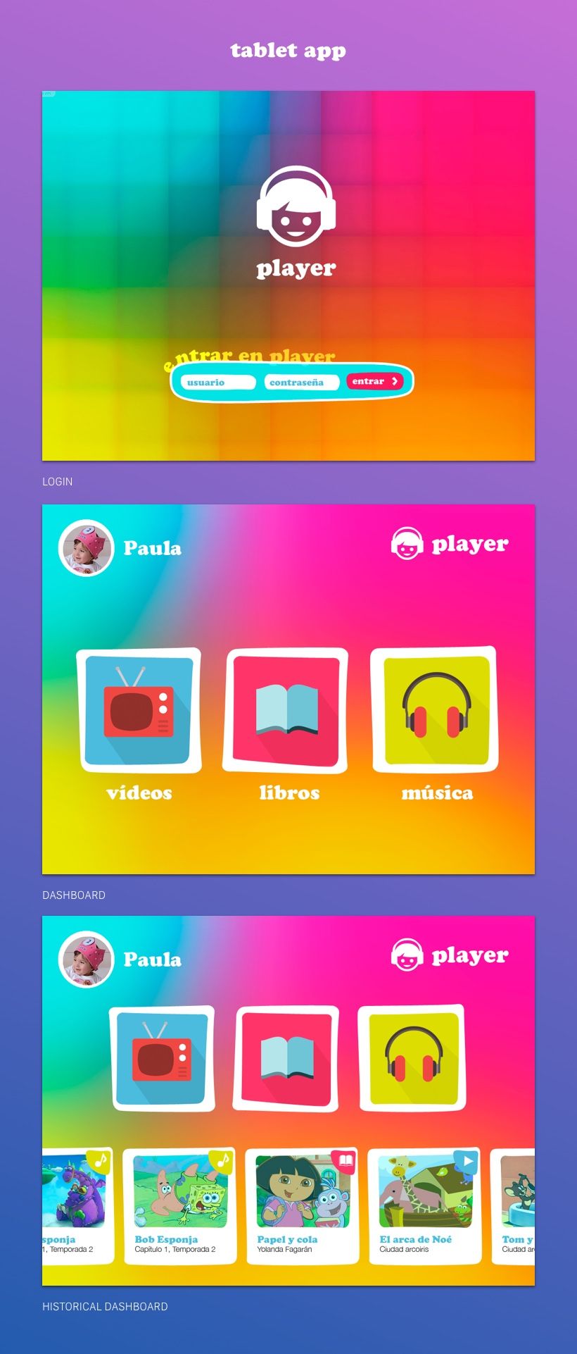 Player APP propuesta 1