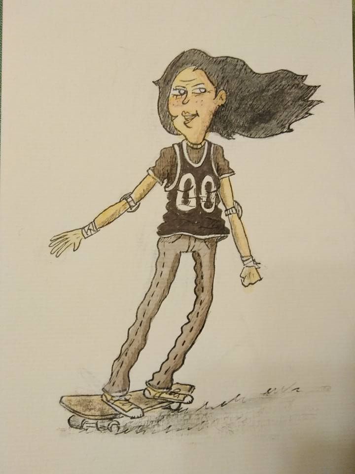  POSTALES - SKATEBOARD GIRLS 1