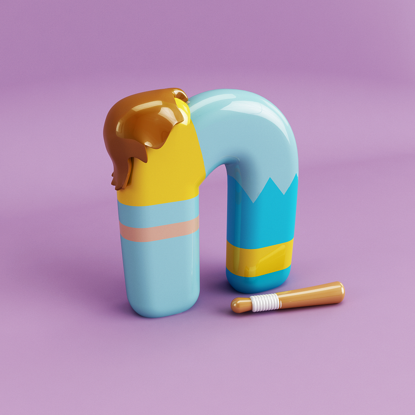 Mi Proyecto del curso: Diseño de personajes en Cinema 4D: del boceto a la impresión 3D 6