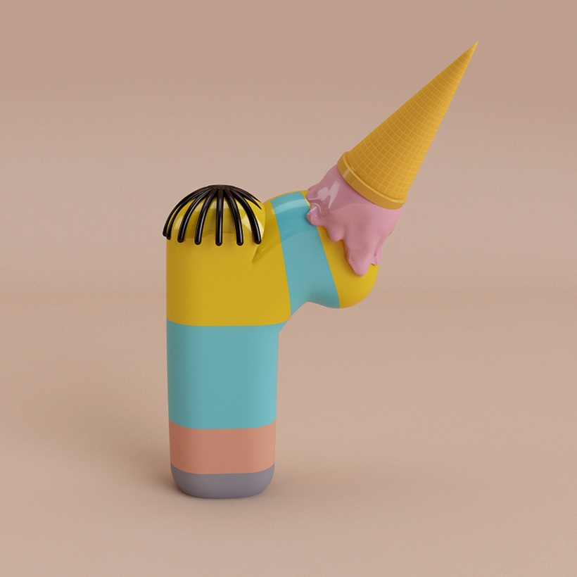 Mi Proyecto del curso: Diseño de personajes en Cinema 4D: del boceto a la impresión 3D 9
