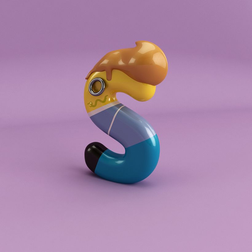 Mi Proyecto del curso: Diseño de personajes en Cinema 4D: del boceto a la impresión 3D 10
