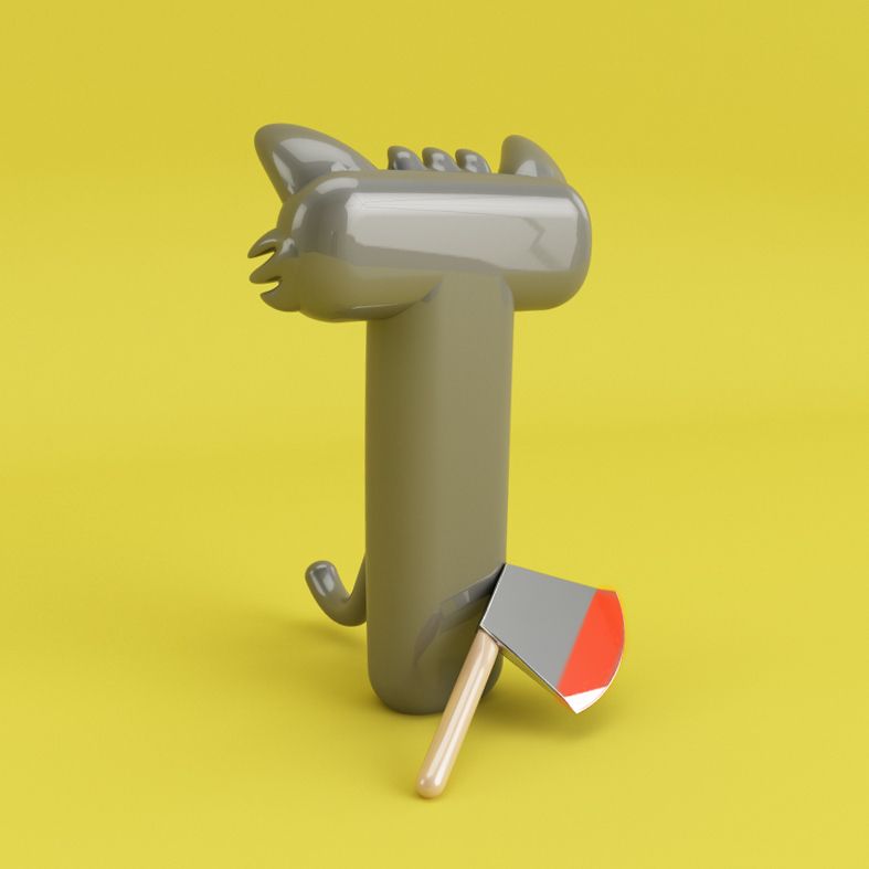 Mi Proyecto del curso: Diseño de personajes en Cinema 4D: del boceto a la impresión 3D 11