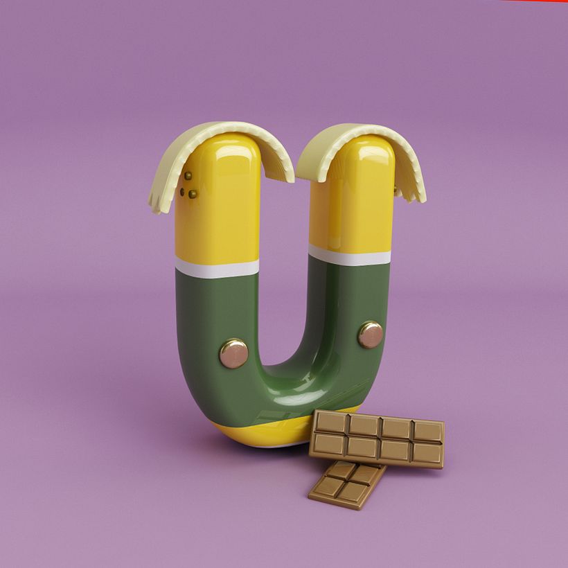 Mi Proyecto del curso: Diseño de personajes en Cinema 4D: del boceto a la impresión 3D 12