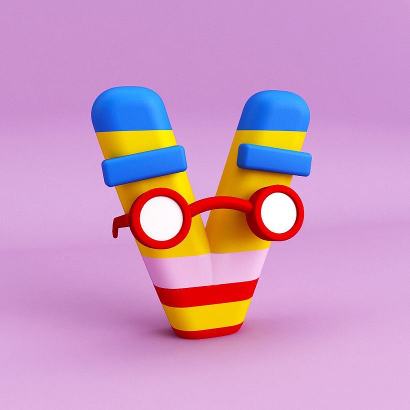 Mi Proyecto del curso: Diseño de personajes en Cinema 4D: del boceto a la impresión 3D 13