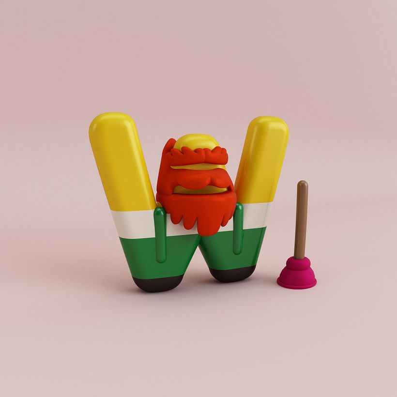Mi Proyecto del curso: Diseño de personajes en Cinema 4D: del boceto a la impresión 3D 14