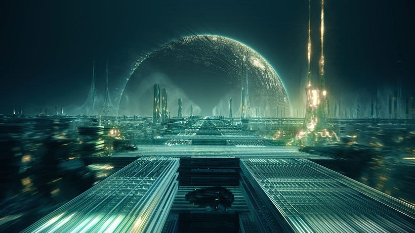 'Fraktaal', animación hecha solo con fractales 1