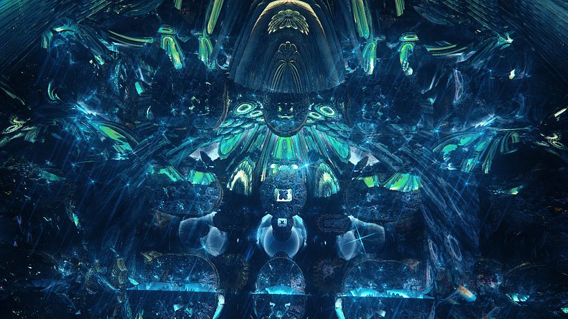 'Fraktaal', animación hecha solo con fractales 5