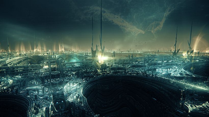 'Fraktaal', animación hecha solo con fractales 7