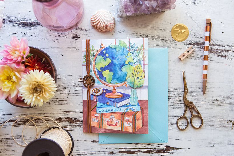 Tarjetas de Felicitación con Papyrus 4