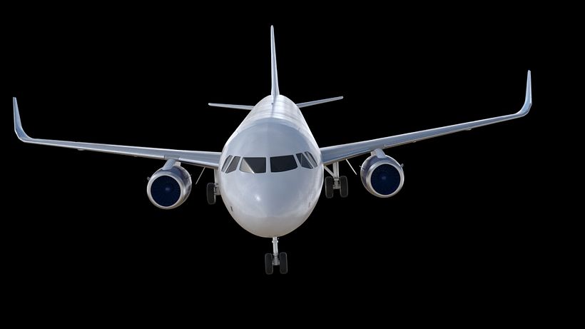 Interjet - Low poly airplanes 8