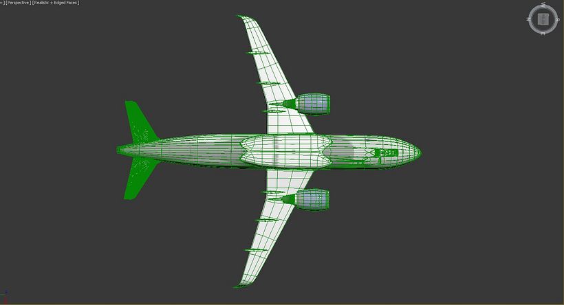 Interjet - Low poly airplanes 11