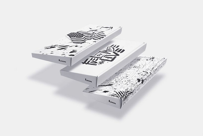 10 diseños con la pizza como protagonista 14