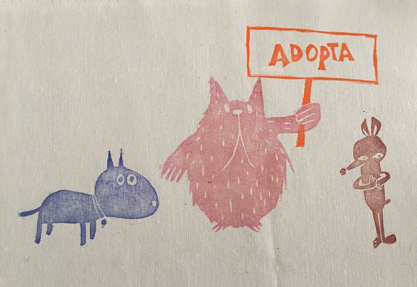 PERRETES_ESTAMPACIÓN EN TEXTIL (diseños de PowerPerro) 0