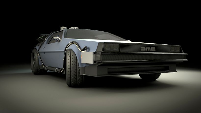 Delorean 3D 0