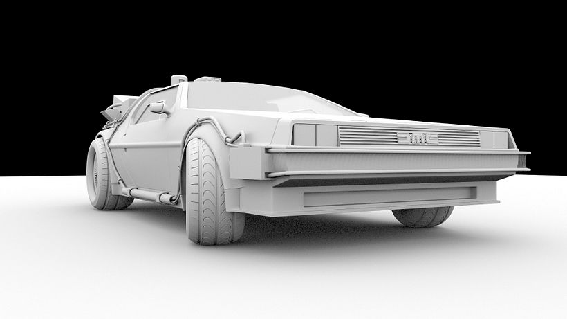 Delorean 3D 0