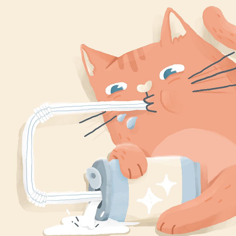 Colores pastel e ironía en las ilustraciones de Christian Pimentel 5