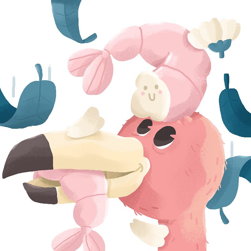 Colores pastel e ironía en las ilustraciones de Christian Pimentel 6