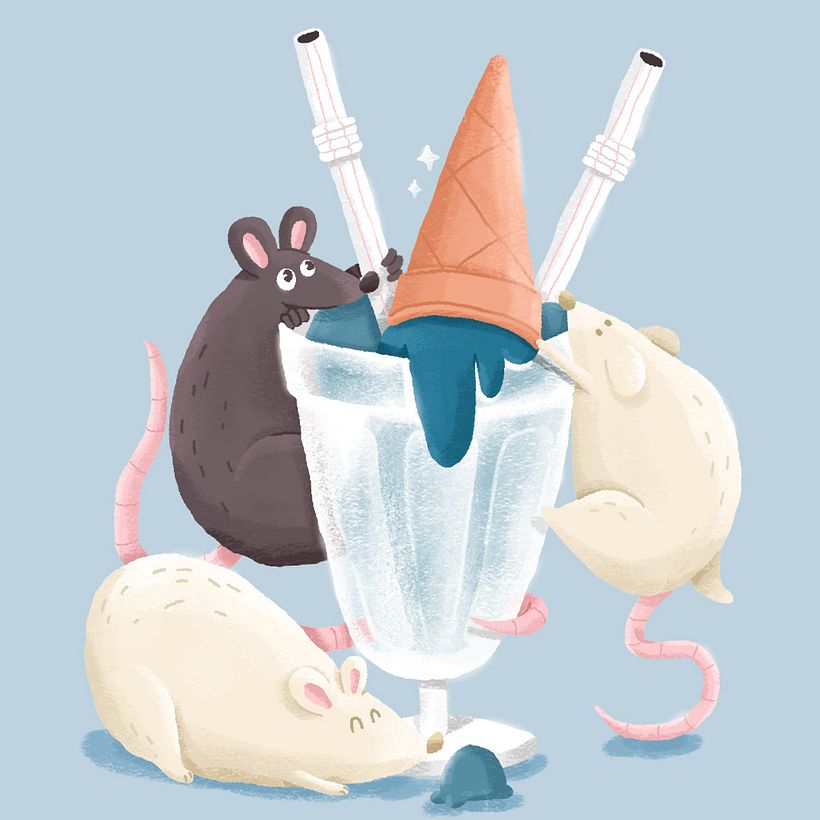 Colores pastel e ironía en las ilustraciones de Christian Pimentel 11