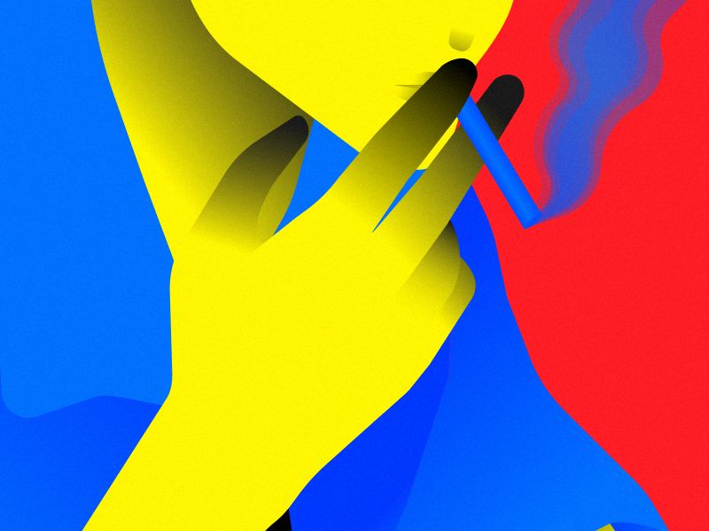 Don't wait me up// Ilustration - Traditionelle Illustration