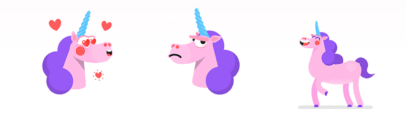 Unicorn Stickers Pack 2