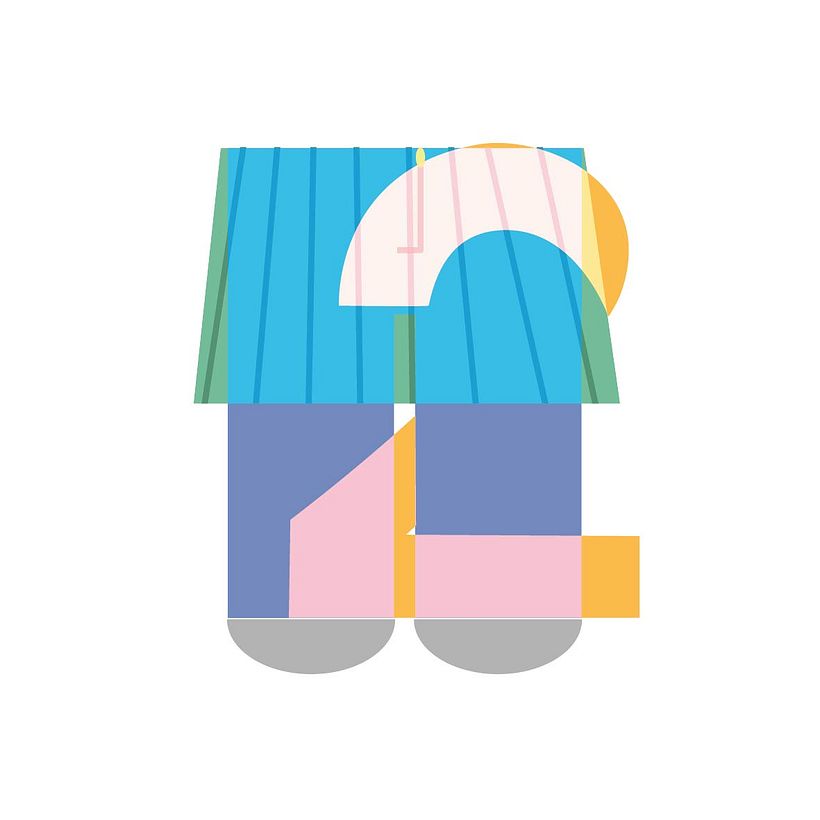 36 Days Of Type #04 - Alfabeto numérico 1
