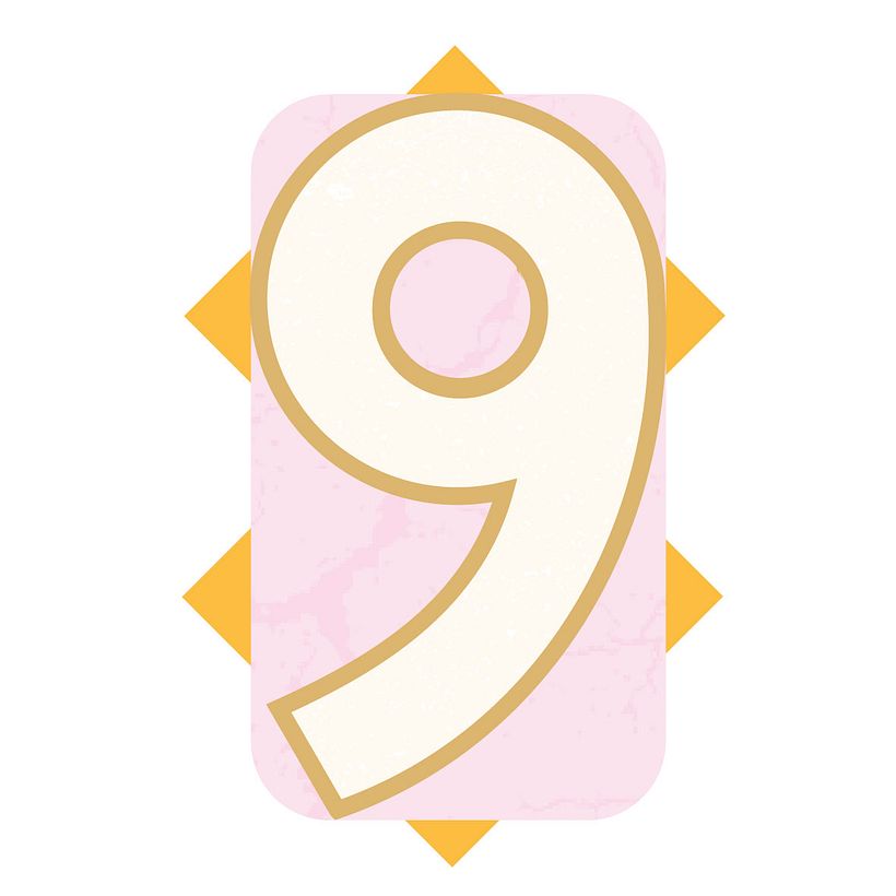 36 Days Of Type #04 - Alfabeto numérico 8