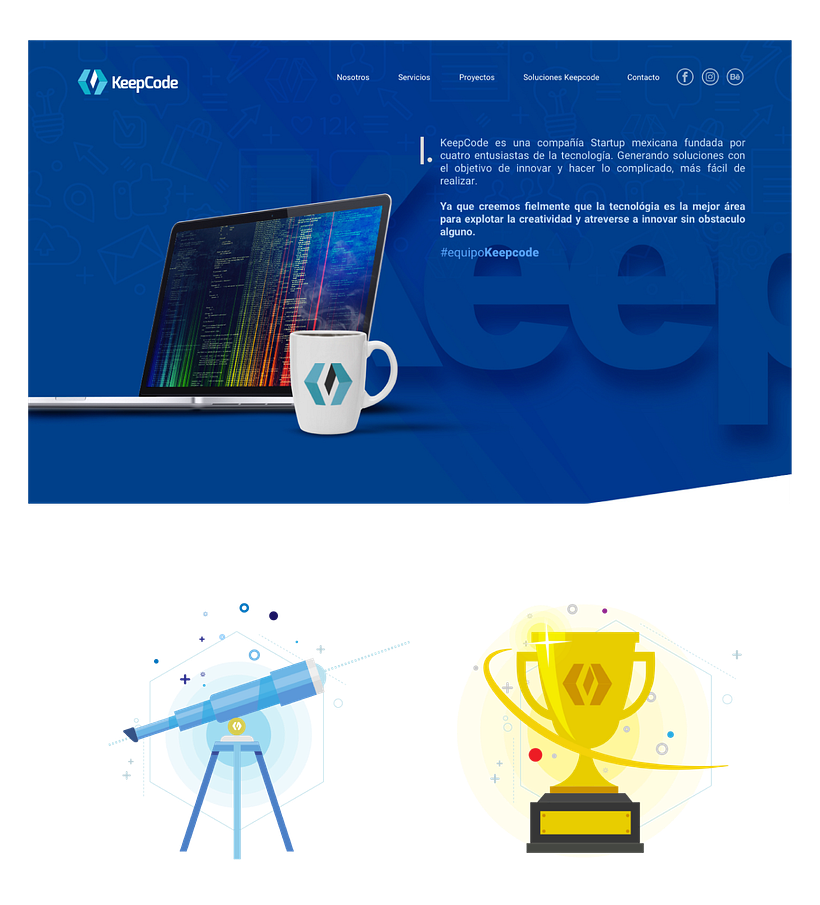 Diseño Web Keepcode 0