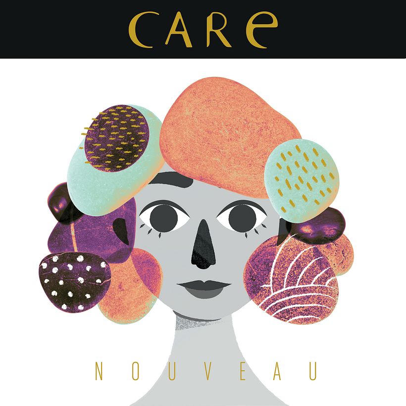 Care Nouveau - Rótulo de Vinho 2
