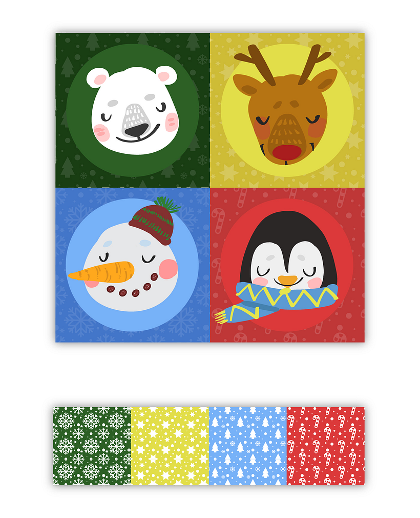 Xmas vector illustrations 3
