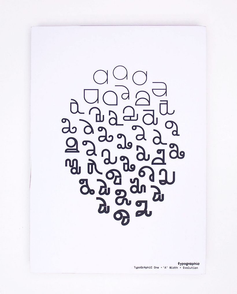 TypoGrAphiC, una tipografía basada en el ADN 3
