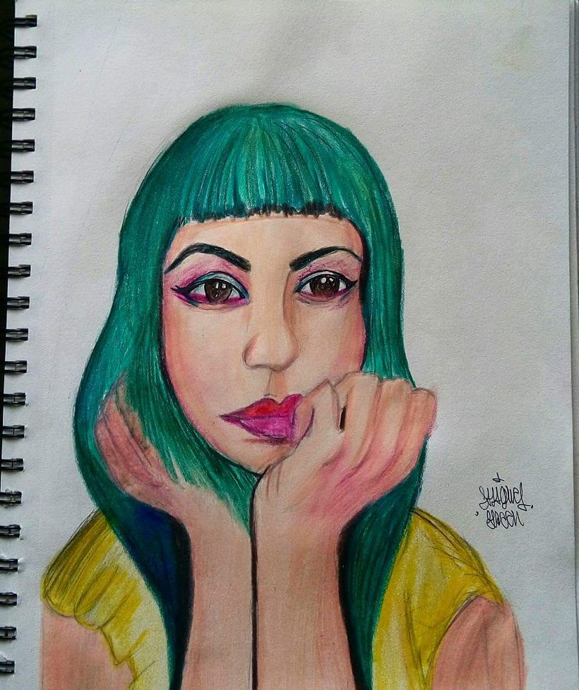 RETRATOS FEMENINOS CRAYON 0