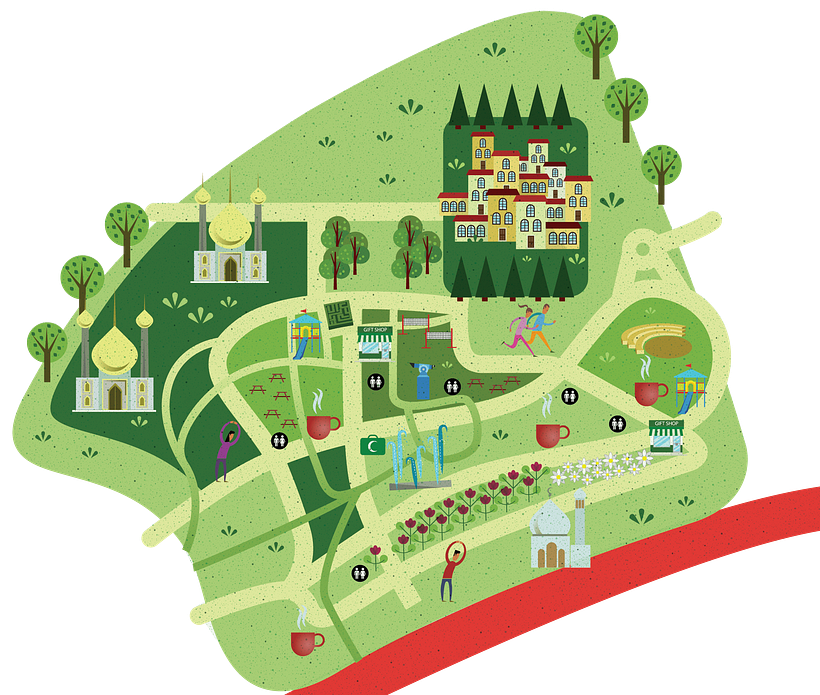 AL BIDDA PARK- MAP 0