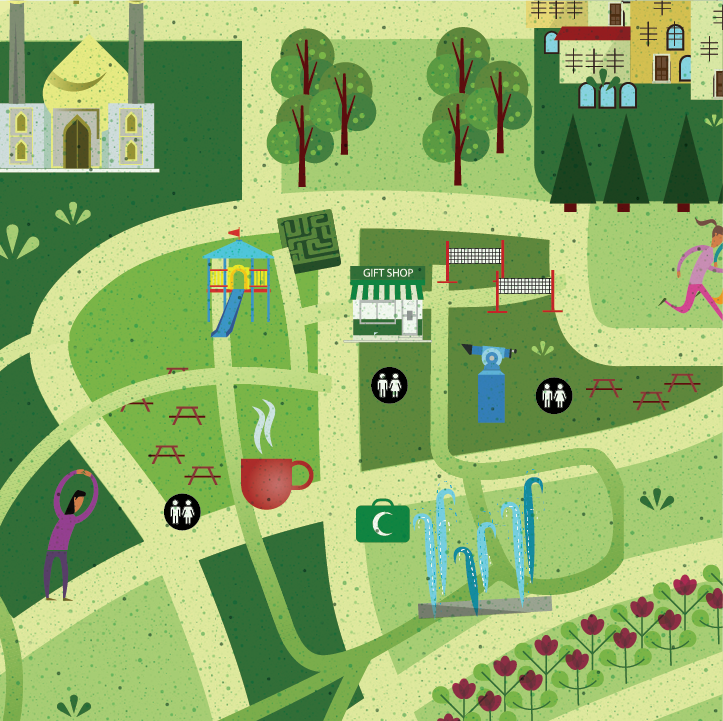 AL BIDDA PARK- MAP 1