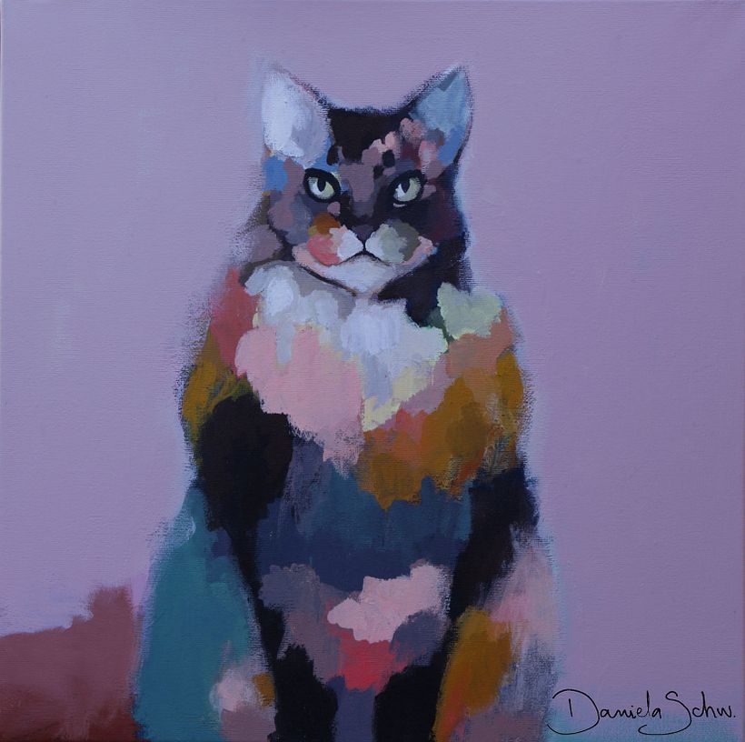Pinturas en acrílico de animales 5