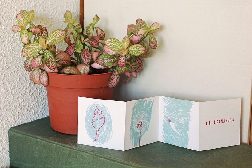 Libro de artista: "Te regalo" 6