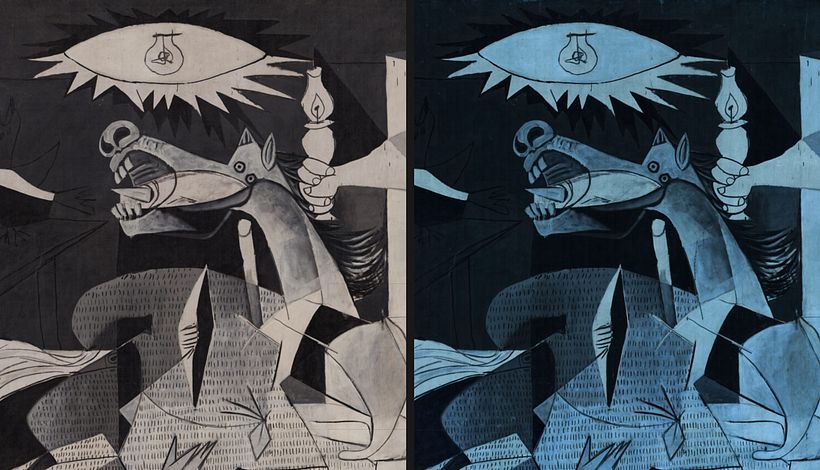 Explora digitalmente los secretos del 'Guernica' de Picasso 13