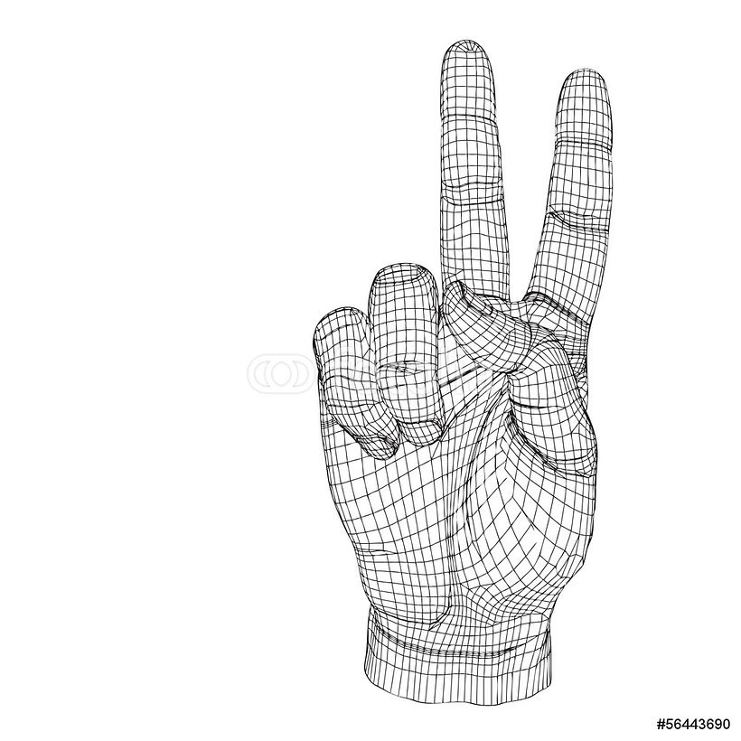 Dibujo de wireframe (2d) 1