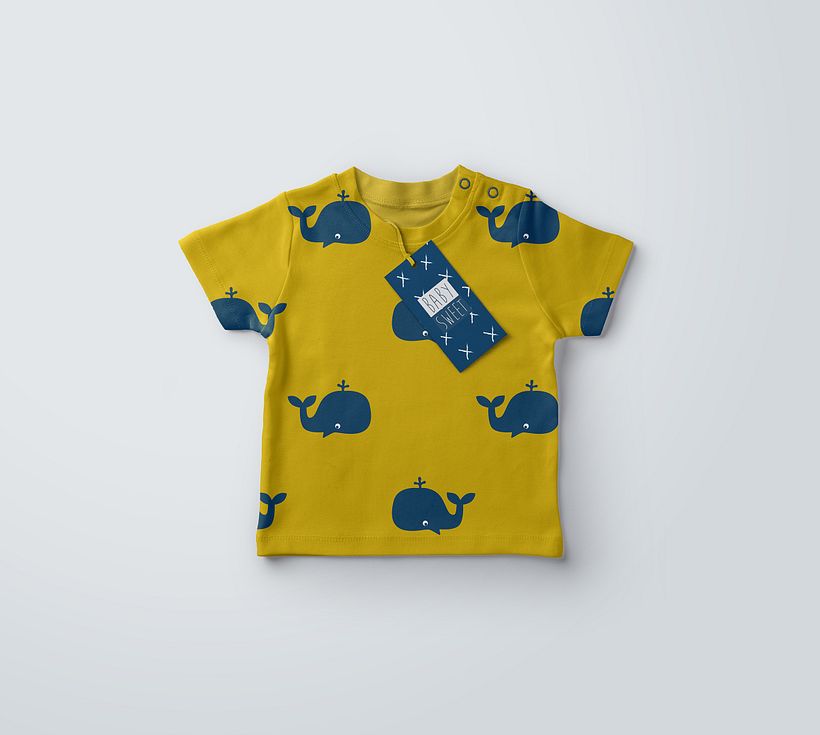 Diseño de estampados infantiles para Baby Sweet. 0