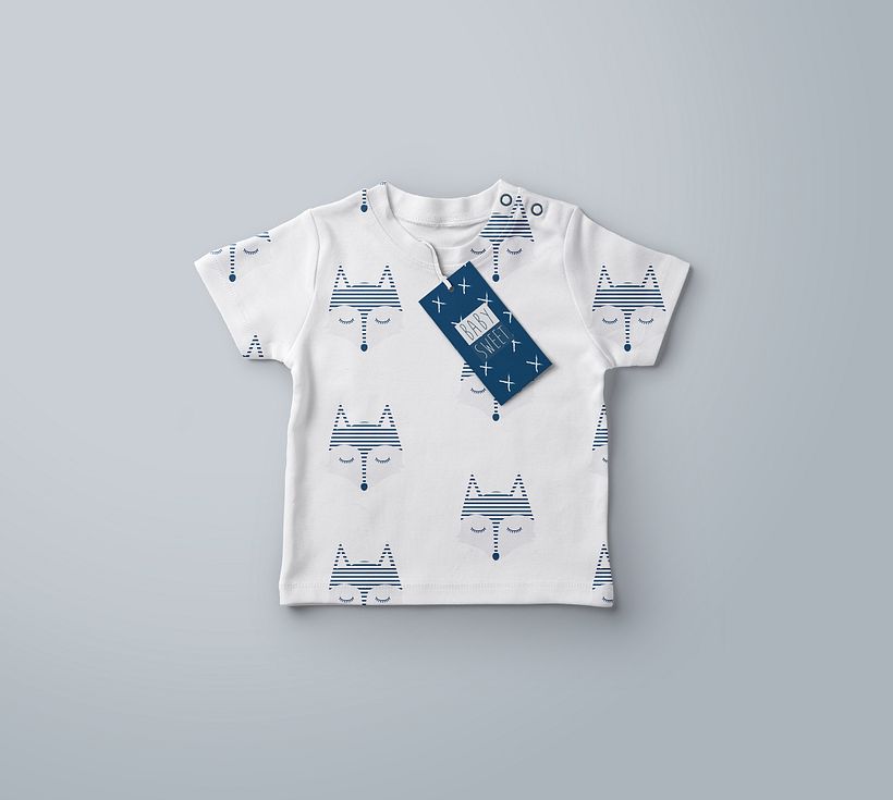 Diseño de estampados infantiles para Baby Sweet. 1