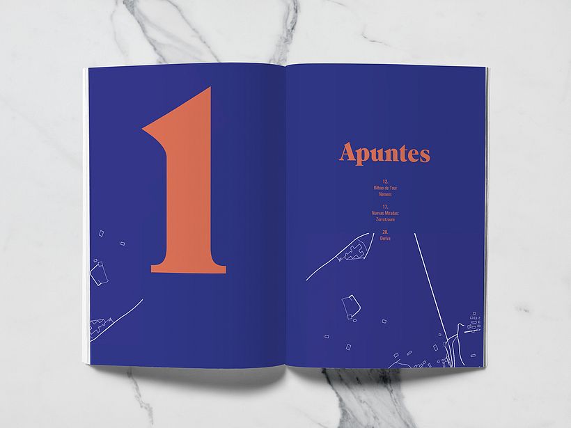 Ápice — logotipo tipográfico naranja - Diseño editorial