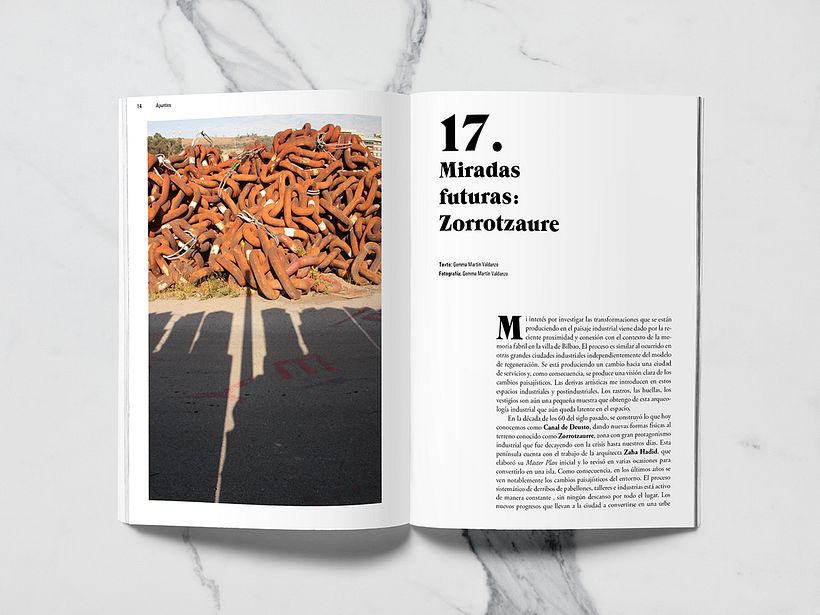 Ápice — logotipo tipográfico naranja - Diseño editorial