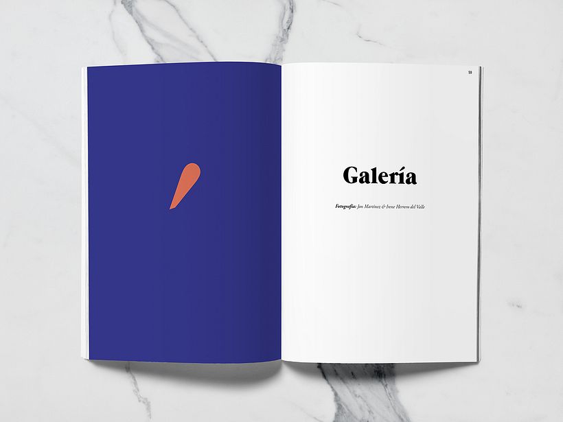 Ápice — logotipo tipográfico naranja - Diseño editorial